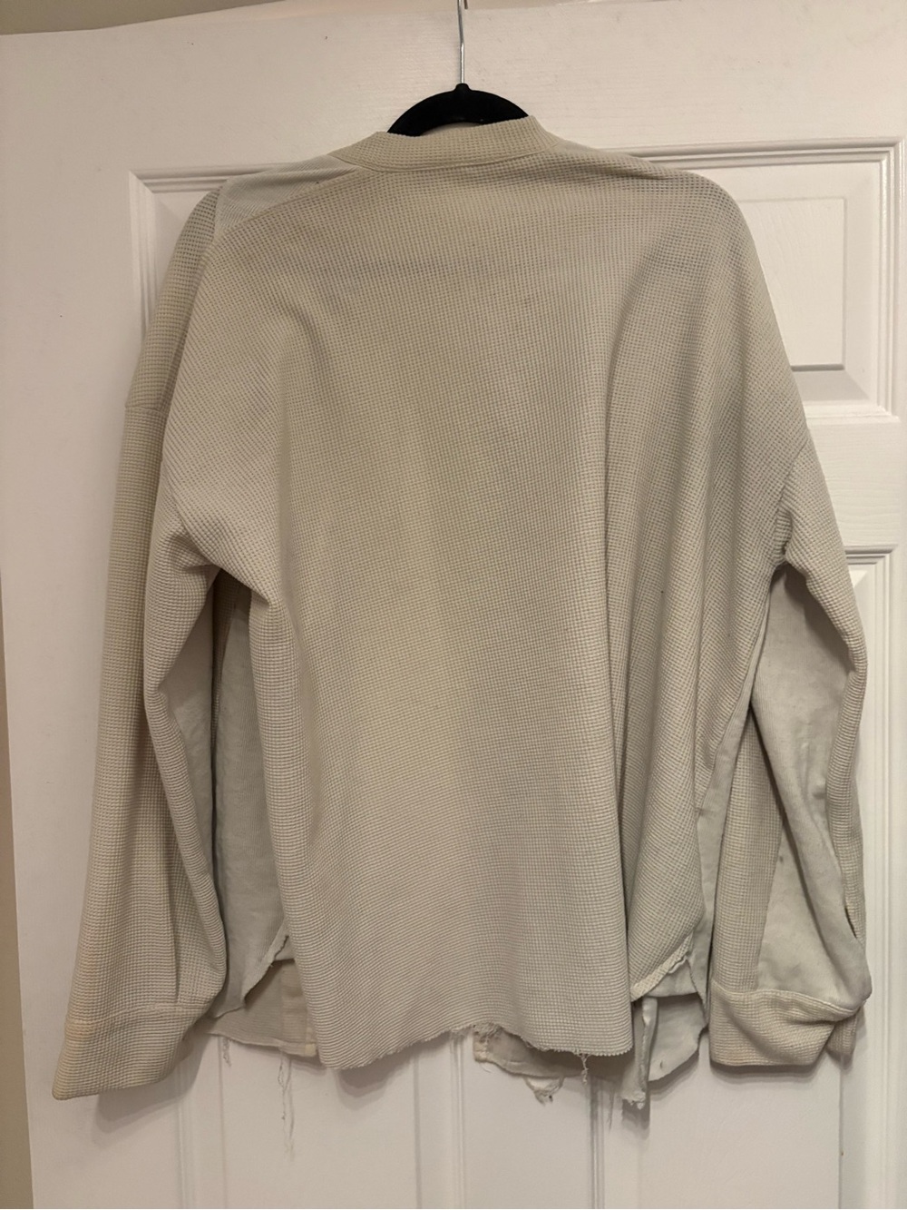 Women's Cream Utility Button-Front Jacket - Picture 2 of 3